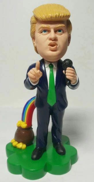 Lucky Trump St. Patrick's Day - Mini 5" Bobblehead