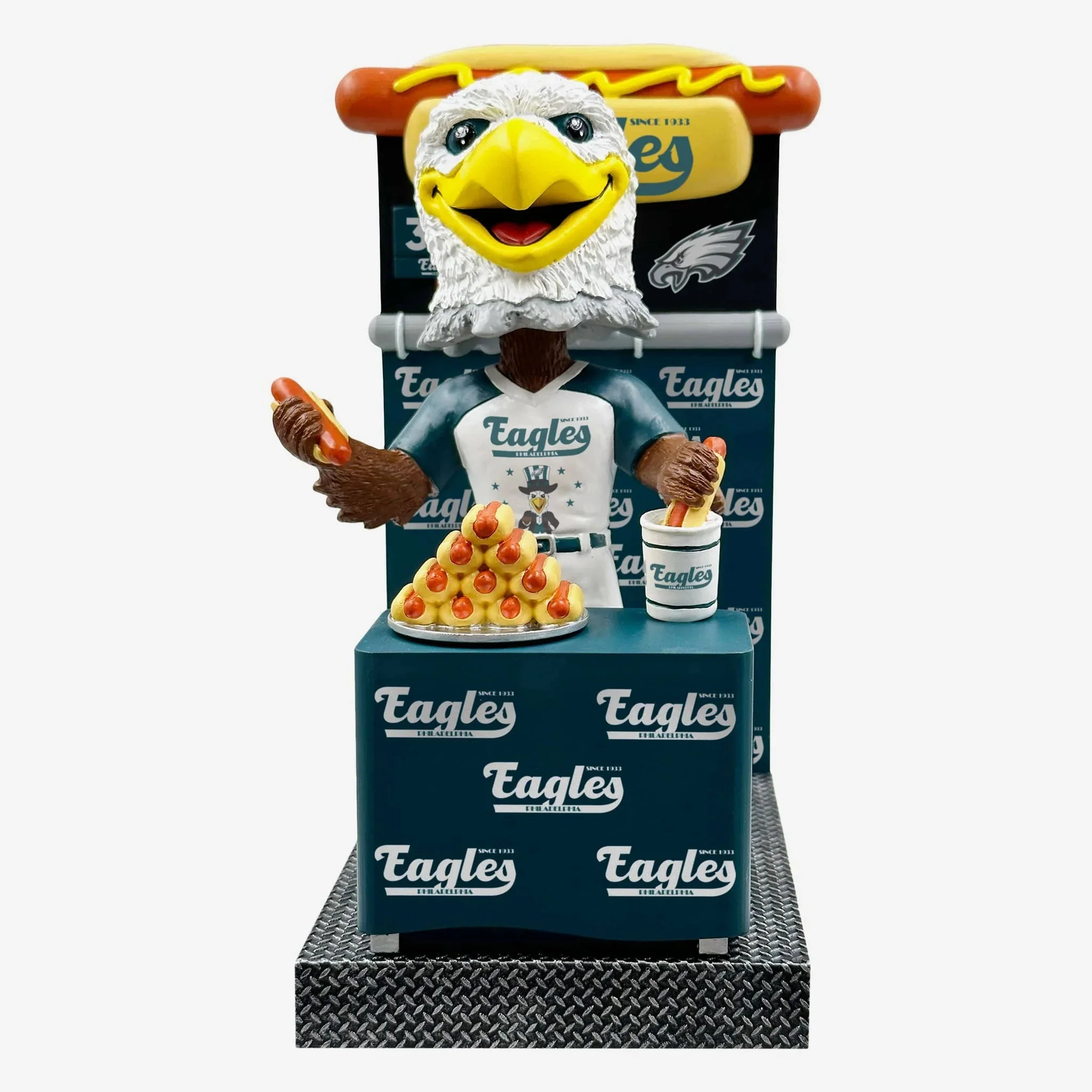 Swoop Philadelphia Eagles Hot Dog Eating Contest NFL Football Bobblehead