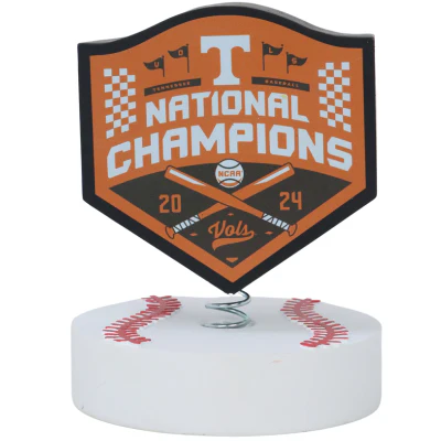 Tennessee Volunteers 2024 Men's College World Series National Champions Bobbleheads - Image 4