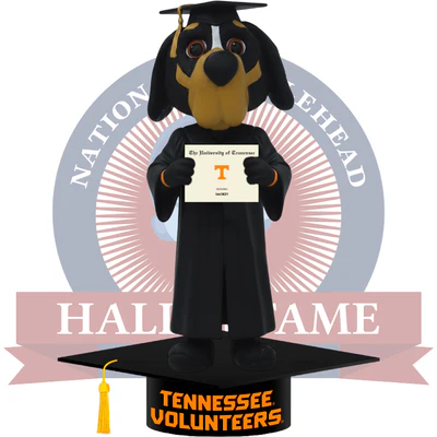 Smokey Tennessee Volunteers Mascot Graduation Bobblehead (Presale)