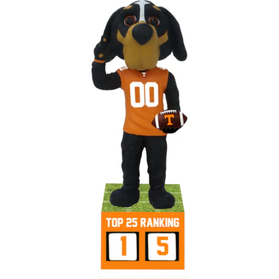 Tennessee Volunteers Football Top 25 Ranking Tracker Bobblehead - Image 2