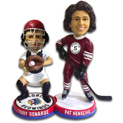 Terry Donahue Pat Henschel Bobbleheads - Image 4