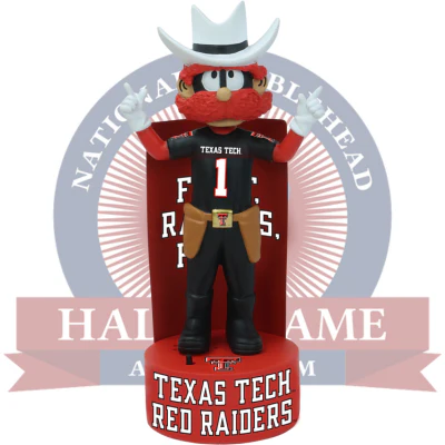 Raider Red Texas Tech Red Raiders Mascot School Song Bobblehead