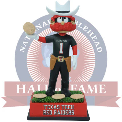 Texas Tech Tortilla Throwing Bobblehead