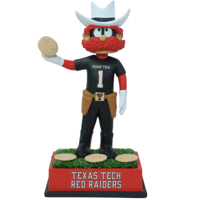 Texas Tech Tortilla Throwing Bobblehead - Image 2