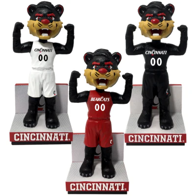 The Bearcat Cincinnati Bearcats Mascot Bobbleheads - Image 5