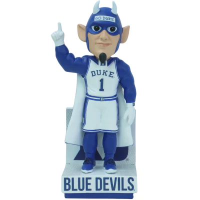 The Blue Devil Duke Blue Devils Mascot Bobblehead (Presale) - Image 2