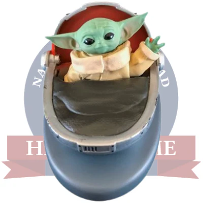 The Child Star Wars The Mandalorian Solar Powered Dashboard Waver