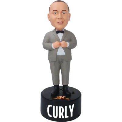 The Three Stooges Talking Bobbleheads - Image 3