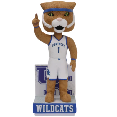 The Wildcat Kentucky Wildcats Mascot Basketball Jersey Bobblehead - Image 2