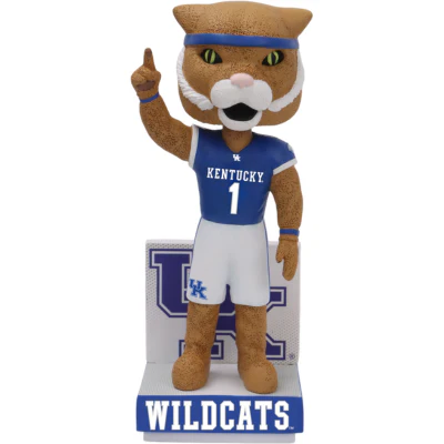The Wildcat Kentucky Wildcats Mascot Football Jersey Bobblehead - Image 2