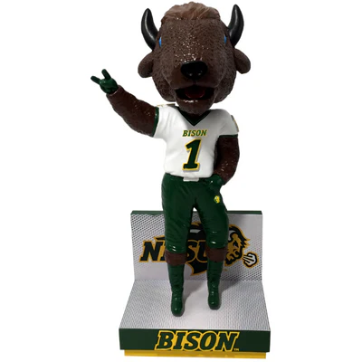 Thundar North Dakota State Bison Mascot Bobbleheads - Image 3