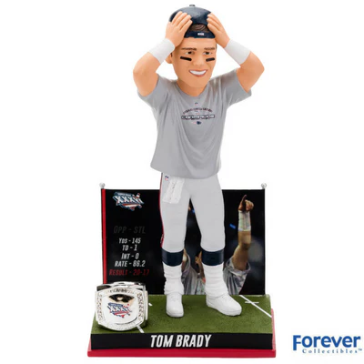 Tom Brady Super Bowl Moments Bobbleheads - Image 2