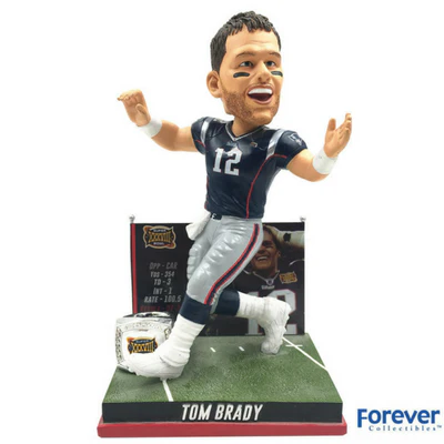 Tom Brady Super Bowl Moments Bobbleheads - Image 3