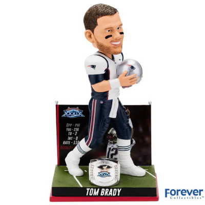 Tom Brady Super Bowl Moments Bobbleheads - Image 4
