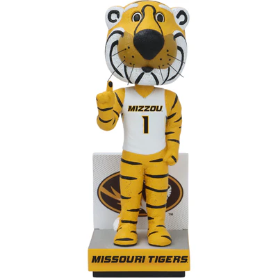 Truman the Tiger Missouri Tigers Mascot Bobblehead - Image 2