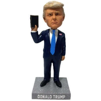Donald Trump Bible and Bleach Bobbleheads - Image 2