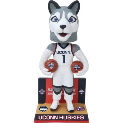 UConn Huskies 2024 NCAA Men's Basketball National Champions Bobbleheads - Image 4