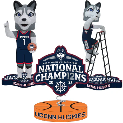 UConn Huskies 2025 NCAA Women's Basketball National Champions Bobbleheads - Image 5