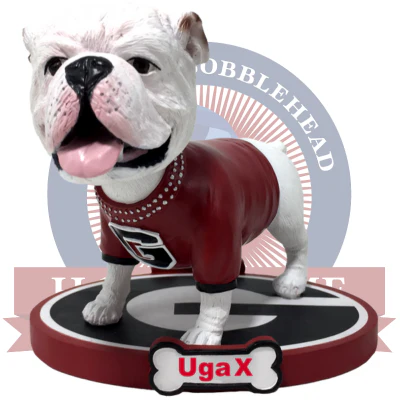 Uga X Georgia Bulldogs Live Bulldog Bobblehead