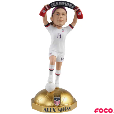 U.S. Women's Soccer National Team 2019 World Cup Champions Bobbleheads - Image 2