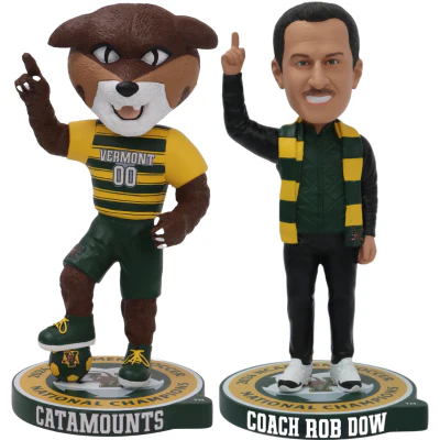 Vermont Catamounts 2024 NCAA Men's Soccer National Champions Bobblehead Set - Image 2
