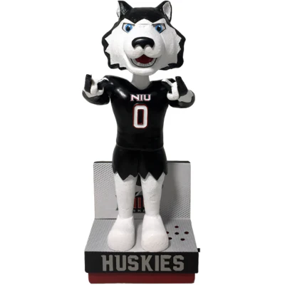 Victor E. Huskie Northern Illinois Huskies Fight Song Mascot Bobbleheads - Image 2