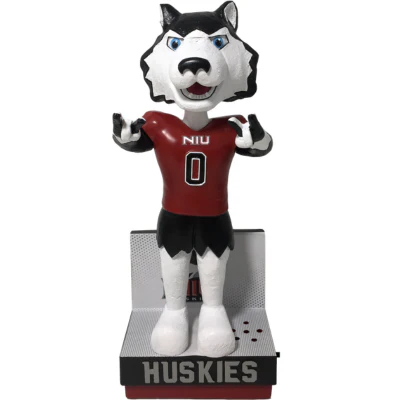 Victor E. Huskie Northern Illinois Huskies Fight Song Mascot Bobbleheads - Image 3