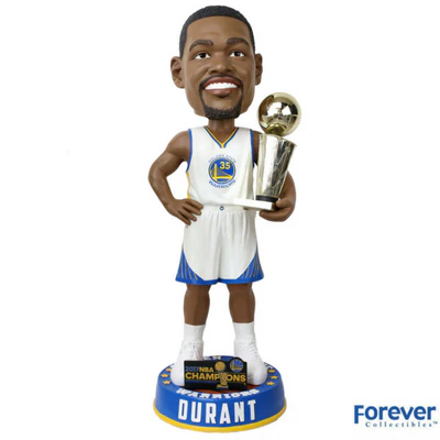 Golden State Warriors 2017 NBA Champions Bobbleheads - Image 11