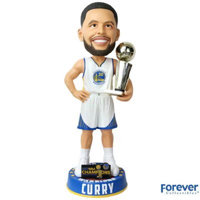 Golden State Warriors 2017 NBA Champions Bobbleheads - Image 12