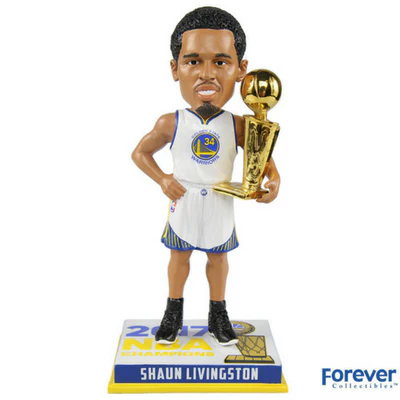Golden State Warriors 2017 NBA Champions Bobbleheads - Image 8