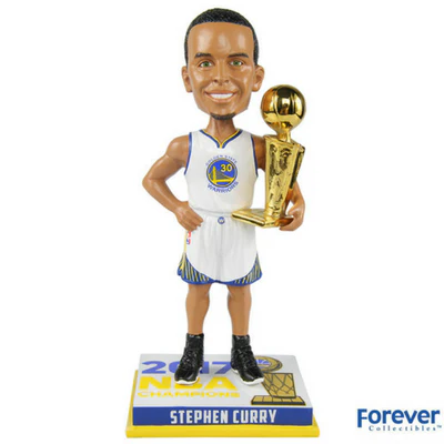 Golden State Warriors 2017 NBA Champions Bobbleheads - Image 9
