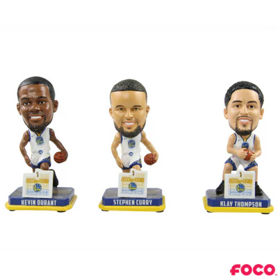 Golden State Warriors 2018 NBA Champions Bobbleheads - Image 10