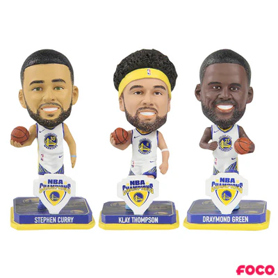 Golden State Warriors 2022 NBA Champions Bobbleheads - Image 8
