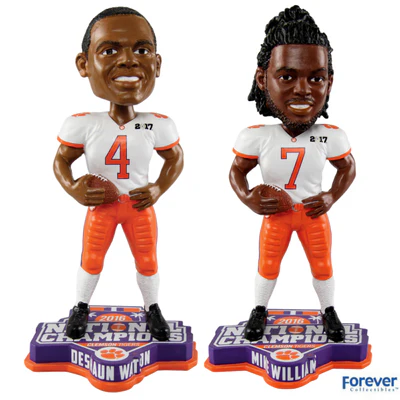Clemson Tigers NCAA College Football National Champions Bobbleheads - Image 4