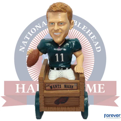 Carson Wentz Philadelphia Eagles Wentz Wagon Bobblehead