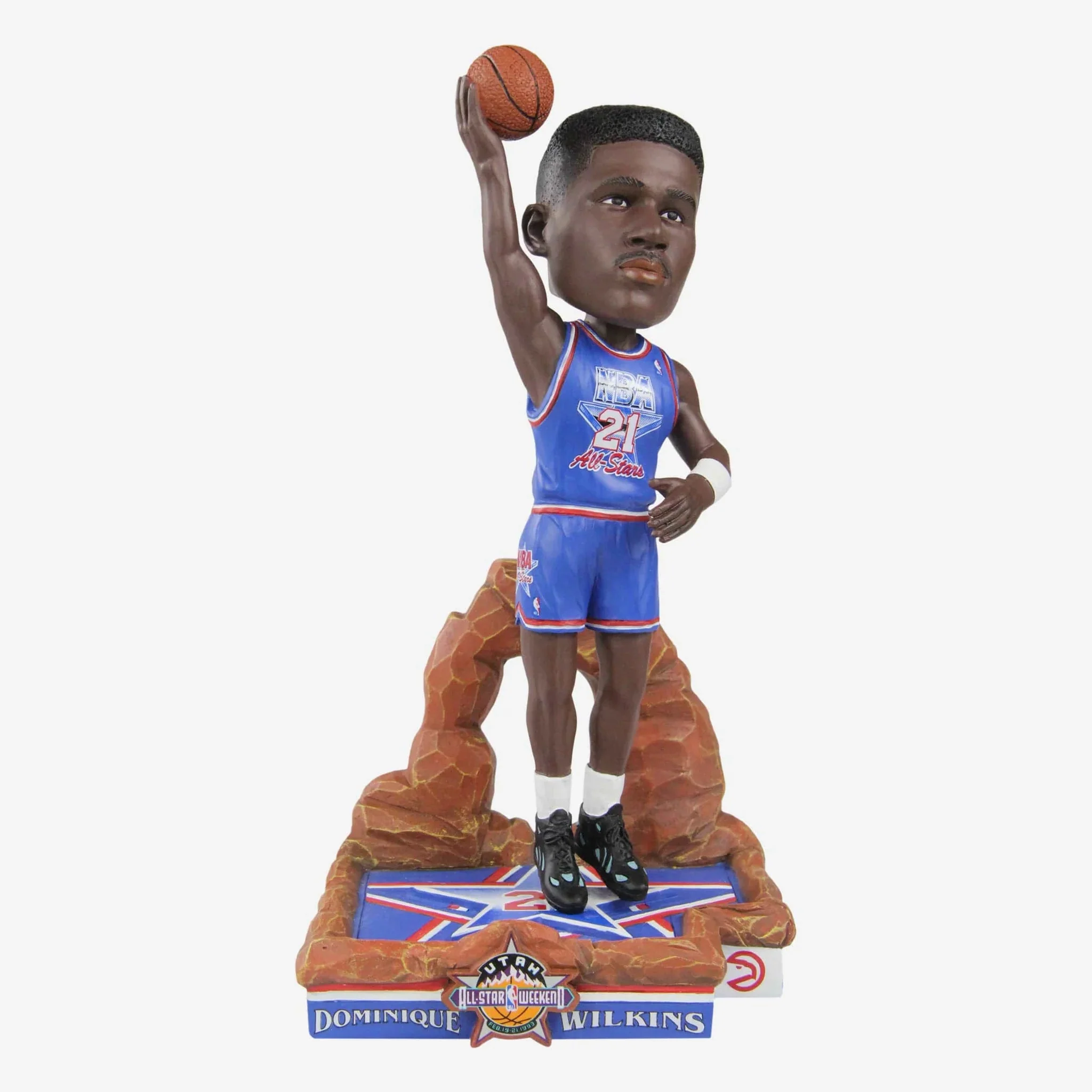 Dominique Wilkins Atlanta Hawks 1993 All-Star Game NBA Basketball Bobblehead