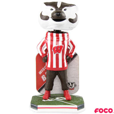 Wisconsin Badgers College Football Super Star Bobbleheads - Image 2