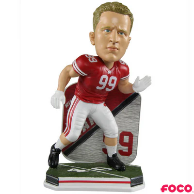 Wisconsin Badgers College Football Super Star Bobbleheads - Image 5