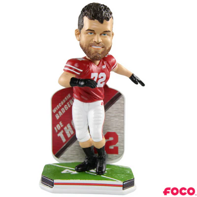 Wisconsin Badgers College Football Super Star Bobbleheads - Image 6