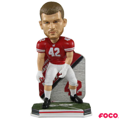 Wisconsin Badgers College Football Super Star Bobbleheads - Image 8