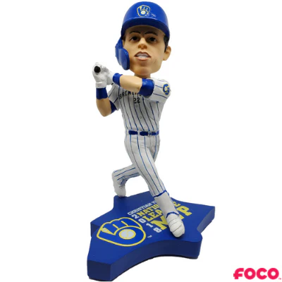 Wisconsin MVPs Triple Bobblehead Set - Image 4