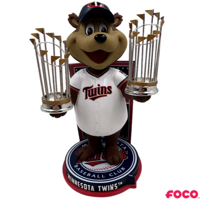 MLB World Series Champions Mascot Bobbleheads - Image 15