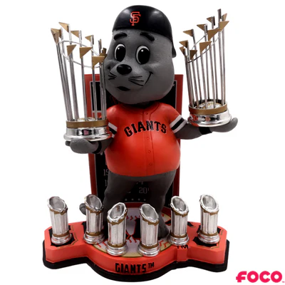 MLB World Series Champions Mascot Bobbleheads - Image 21