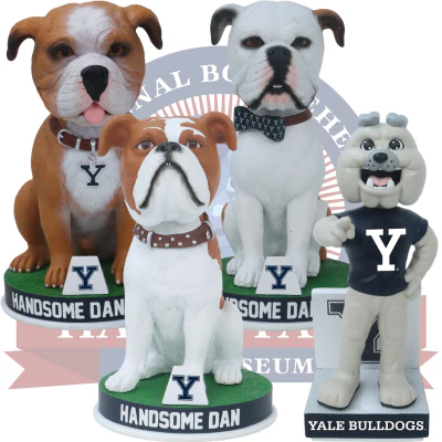 Yale Bulldogs Mascot Bobbleheads