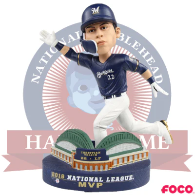 Christian Yelich Milwaukee Brewers 2018 NL MVP Bobblehead